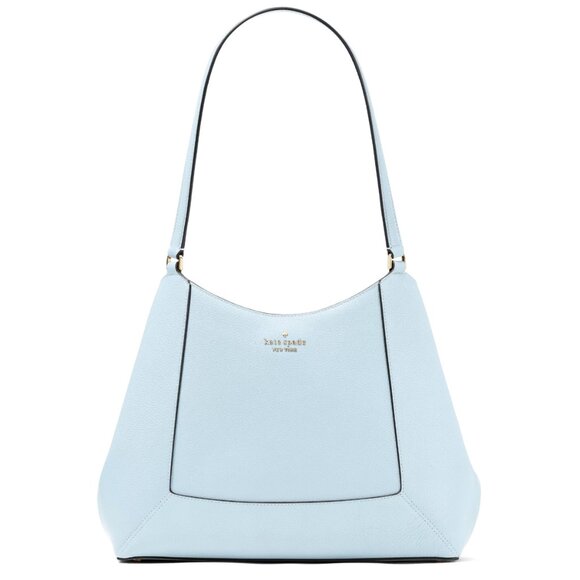 New Kate Spade Lena Large Triple Compartment Shoulder Bag Crisp Sky - Picture 5 of 5